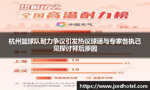 杭州篮球队耐力争议引发热议球迷与专家各执己见探讨背后原因